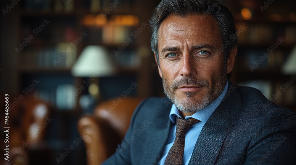 Confident Businessman in a Suit Confident Businessman in a Suit