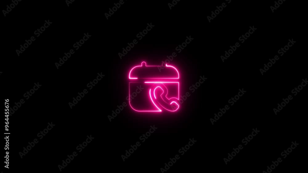 Business and finance line neon icon of for modern concepts, web and apps on white background. Motion graphic. Business and finance line neon icon of for modern concepts, web and apps on white background. Motion graphic.