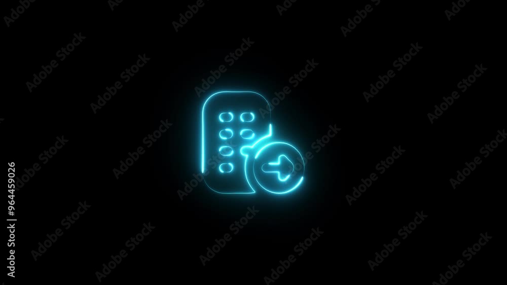 Glowing neon Documents File icon isolated . Neon Business Documents icon and Official file icon isolated . Glowing neon Documents File icon isolated . Neon Business Documents icon and Official file icon isolated .