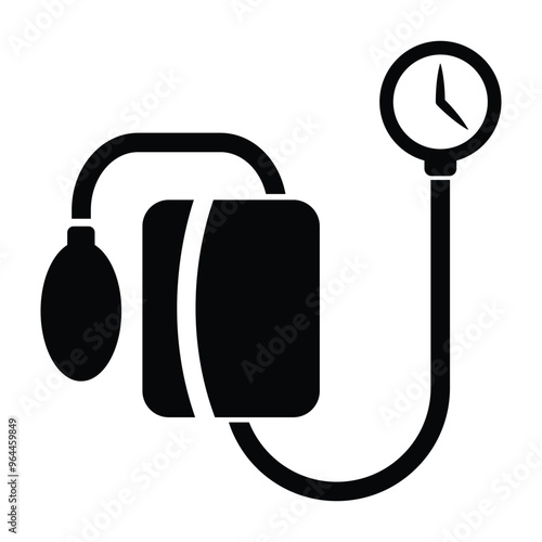 Body, pressure, tonometer icon