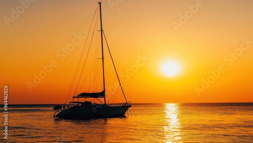 Sailboat at Sunset