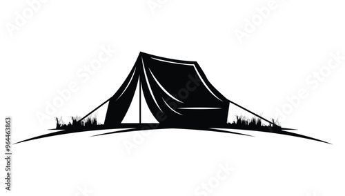 tent shape silhouette