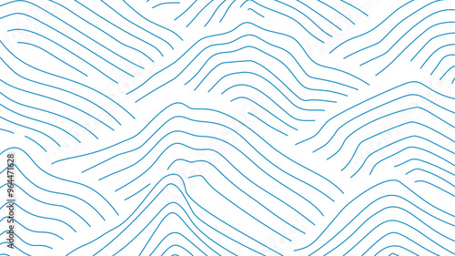Abstract mountain background. Line style mountain background. Hand drawn Mountain line arts illustration.