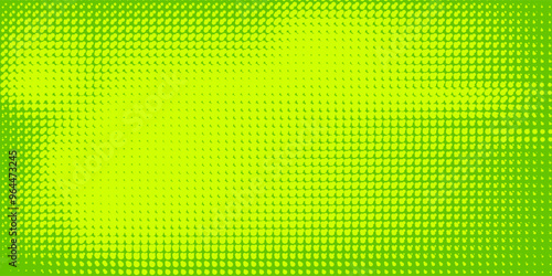 Dots halftone green color pattern gradient texture with technology digital background