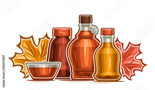 Vector illustration for Maple Syrup
