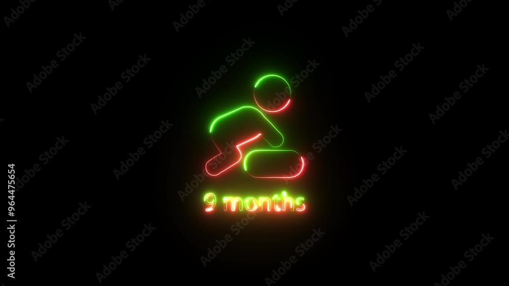 Human 9 month Baby Fetus Embryo Sleeping Peacefully Then Kicking. Science And Health Related High Quality Animation. Human 9 month Baby Fetus Embryo Sleeping Peacefully Then Kicking. Science And Health Related High Quality Animation.
