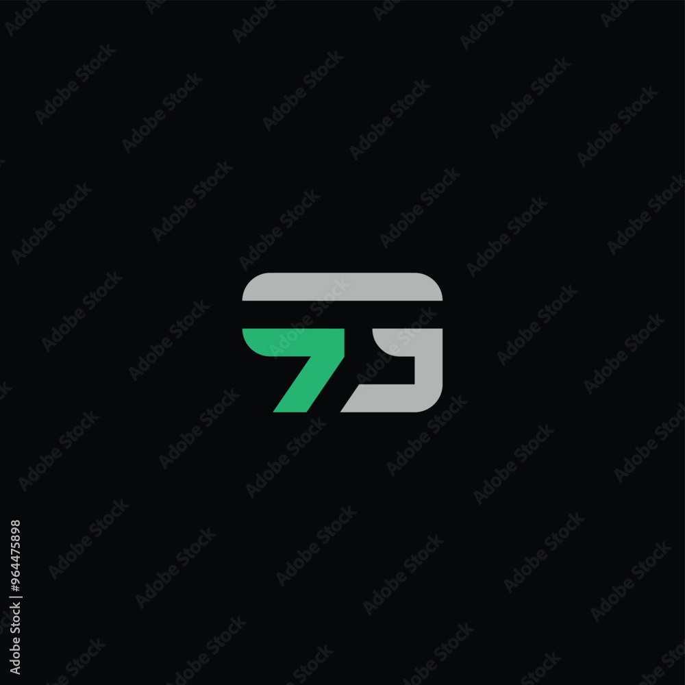 GR or RG letter logo design. Abstract outstanding professional business awesome artistic branding company different colors illustration. GR or RG letter logo design. Abstract outstanding professional business awesome artistic branding company different colors illustration.