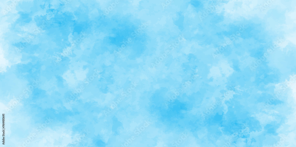 Abstract soft sky blue watercolor sky and clouds. grunge tint light blue watercolor background. Hand painted light blue background with watercolor. Abstract soft sky blue watercolor sky and clouds. grunge tint light blue watercolor background. Hand painted light blue background with watercolor.