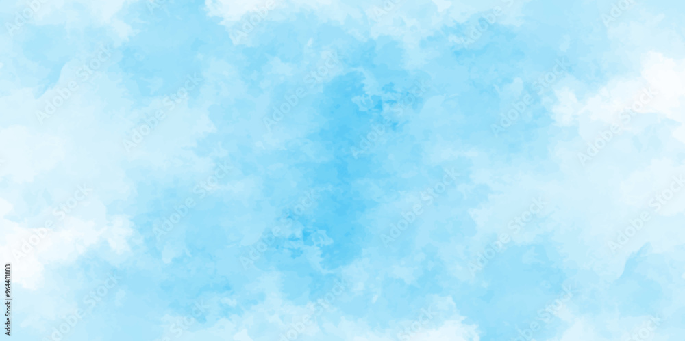 Abstract soft sky blue watercolor sky and clouds. grunge tint light blue watercolor background. Hand painted light blue background with watercolor. Abstract soft sky blue watercolor sky and clouds. grunge tint light blue watercolor background. Hand painted light blue background with watercolor.
