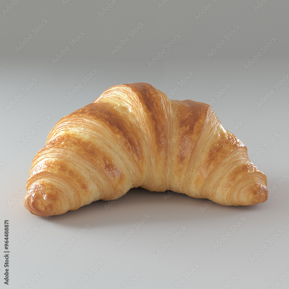 croissant on a table croissant on a table