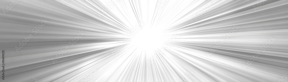 A bright, radiant burst of light creating dynamic rays and a sense of energy in a soft grey background. A bright, radiant burst of light creating dynamic rays and a sense of energy in a soft grey background.