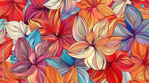 floral pattern seamless wallpaper