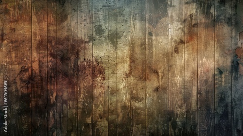 Textured background with a grungy wood theme