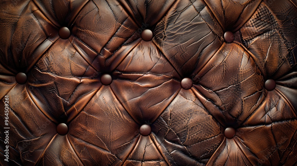 Naklejka premium Texture background made of authentic leather