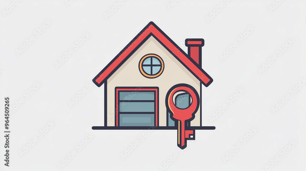 house with key on a wooden background, house with key on a wooden background,