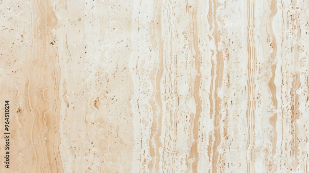 A close-up view of sleek, polished marble with natural beige and white veining, epitomizing elegance and timeless beauty. A close-up view of sleek, polished marble with natural beige and white veining, epitomizing elegance and timeless beauty.