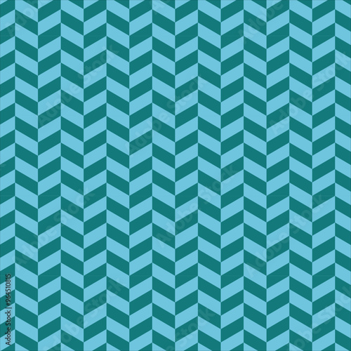 Abstract Blue Seamless herringbone pattern vector. Geometrical editable pattern. Design for fashion, fabric, textile, wallpaper, blankets, cover, web, wrapping and all prints on sky-blue background.