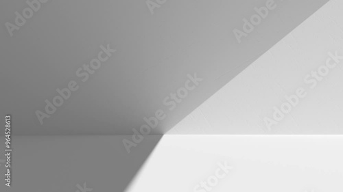 Wallpaper Mural blank wall and floor 3d Torontodigital.ca