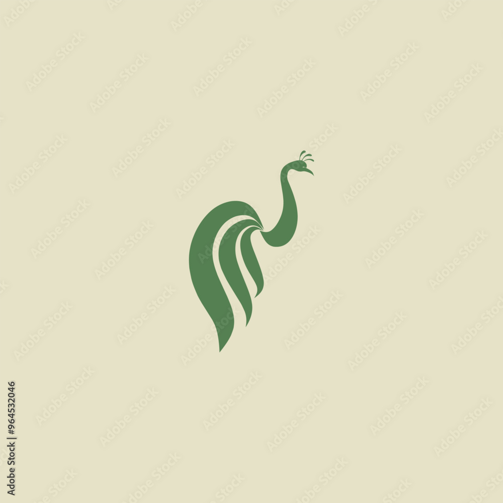 peacock vector illustration for an icon,symbol or logo. peacock simple logo peacock vector illustration for an icon,symbol or logo. peacock simple logo