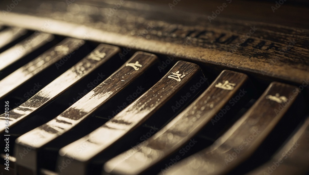 Close-up view of fingers dancing across the grand piano keys. Close-up view of fingers dancing across the grand piano keys.