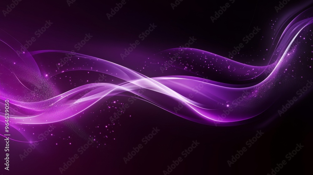 An abstract purple background with a dynamic wave and glowing particles, symbolizing motion, energy, innovation, and progress. An abstract purple background with a dynamic wave and glowing particles, symbolizing motion, energy, innovation, and progress.