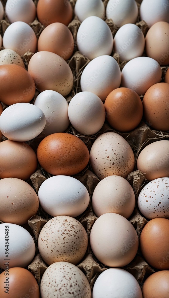 Fresh eggs presented in a simple, clean manner. Fresh eggs presented in a simple, clean manner.