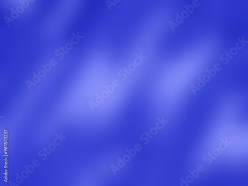 Abstract blue background with bokeh design. Empty copy space for text or element. Blurred defocused backdrop.