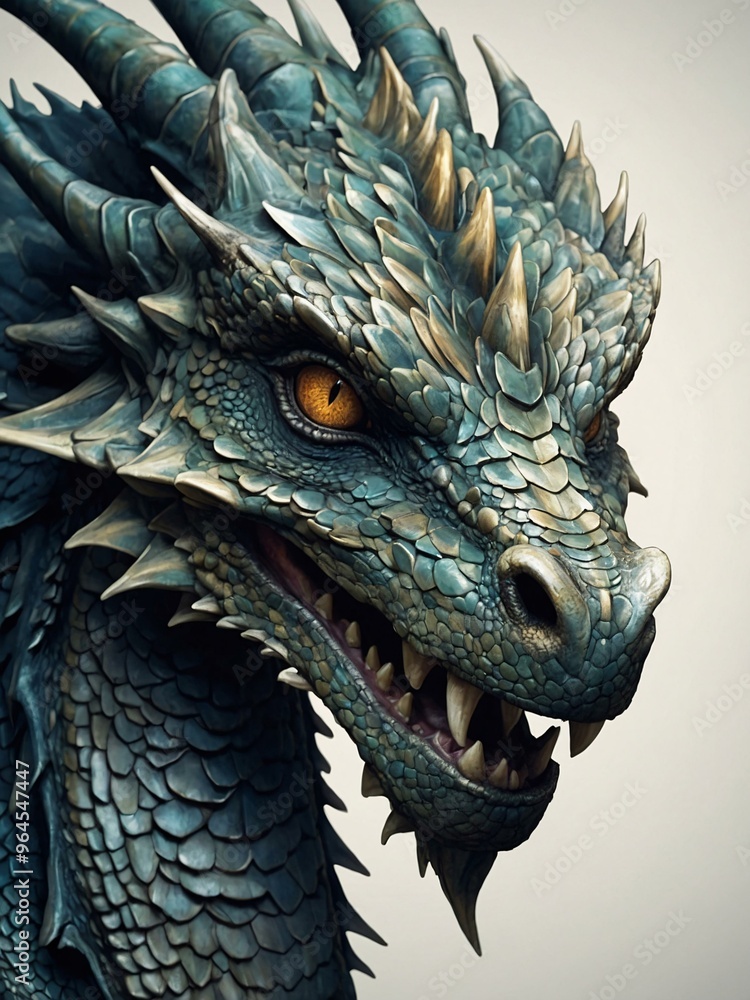 Vector illustration of a dragon, showcasing detailed linework and texture. Vector illustration of a dragon, showcasing detailed linework and texture.