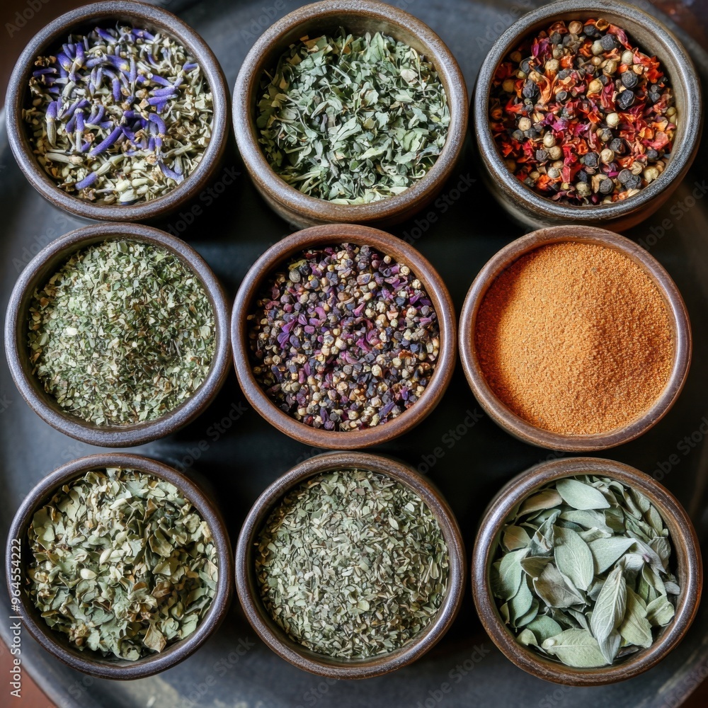 spices in bowls
spices in bowls