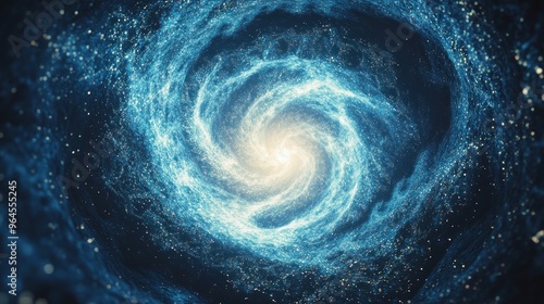 Spiral Galaxy in Space