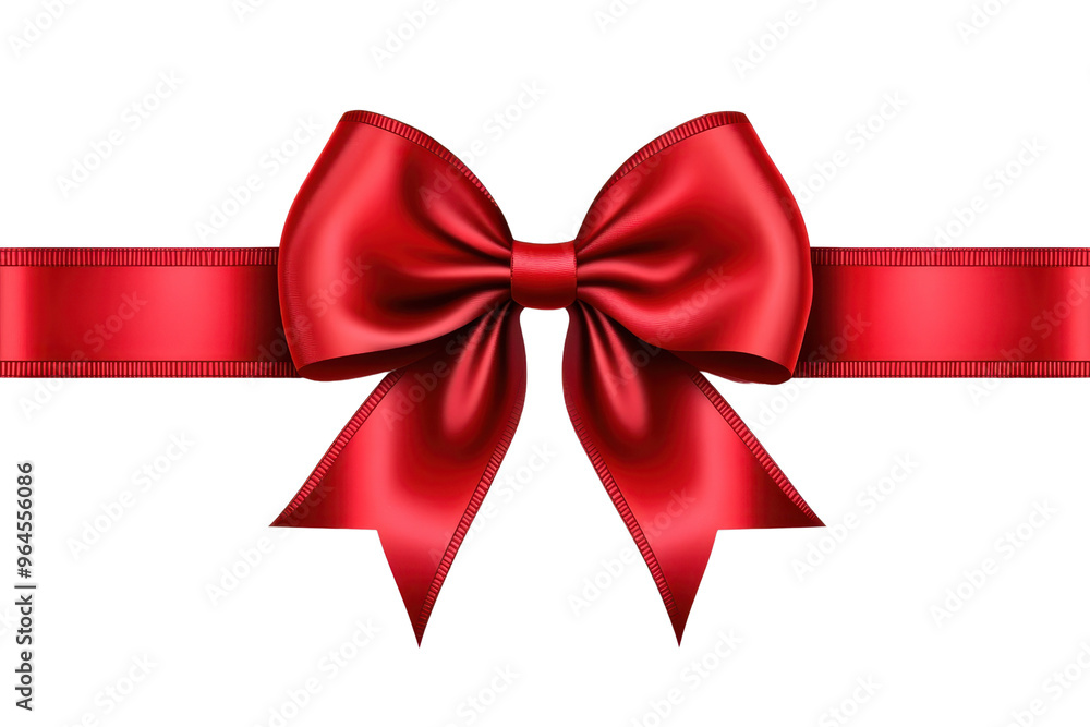 Elegant red bow with ribbon, isolated on transparent background. Perfect for gift wrapping, decorations, and festive occasions. Elegant red bow with ribbon, isolated on transparent background. Perfect for gift wrapping, decorations, and festive occasions.