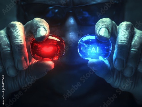 Rote und blaue Pille - Entscheidung im Zeitalter der künstlichen Intelligenz