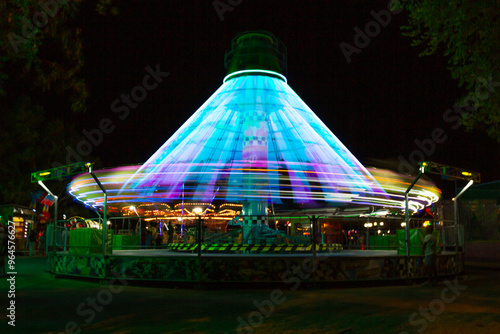 carousel at night