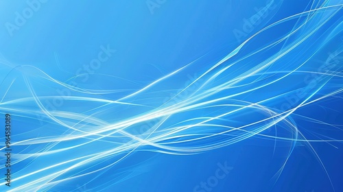 A clean and refreshing background featuring a prominent blue line. The blue line stands out against a simple backdrop, creating a sense of modernity and simplicity. The color blue brings a calming and