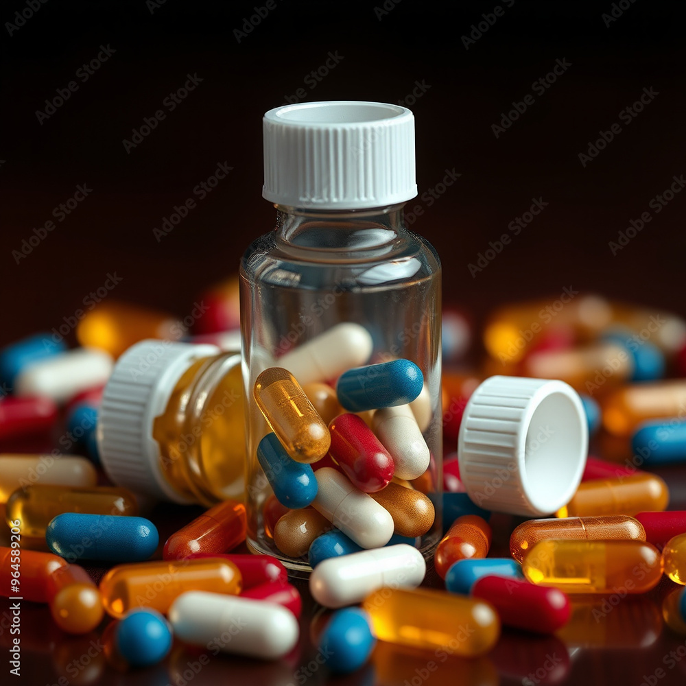bottle of pills bottle of pills