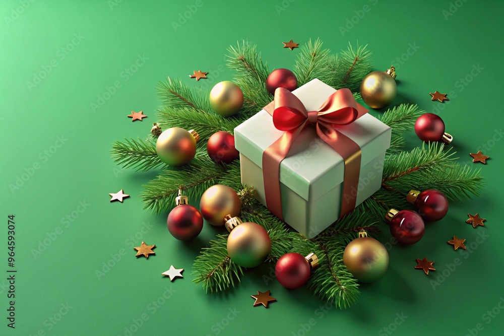 christmas tree with gift boxes and decorations christmas tree with gift boxes and decorations