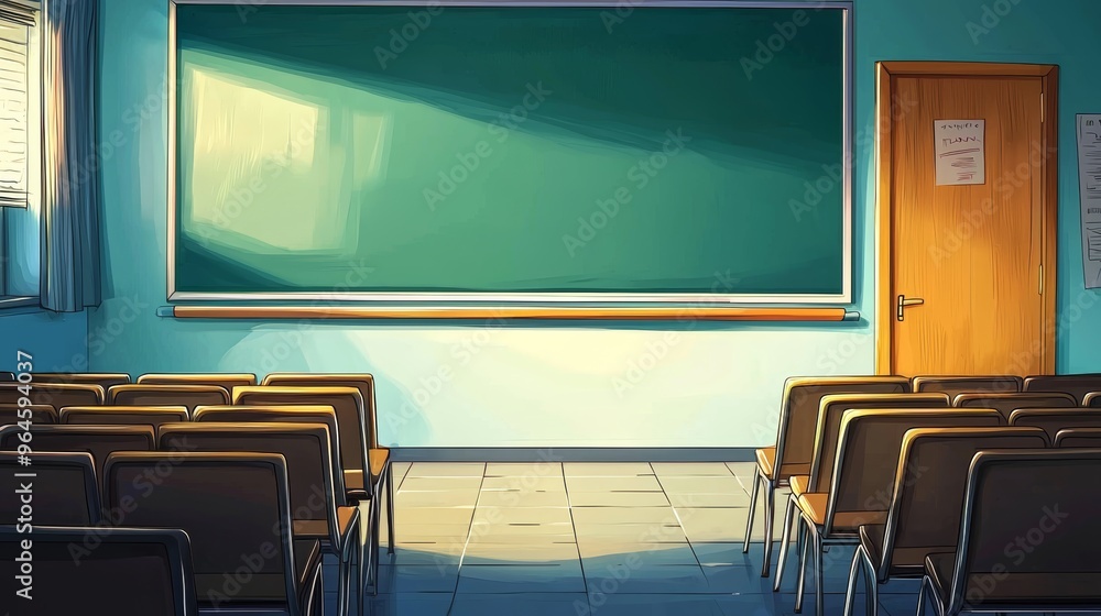 Modern Classroom with Digital Learning Tools and Technology for Innovative Education Modern Classroom with Digital Learning Tools and Technology for Innovative Education
