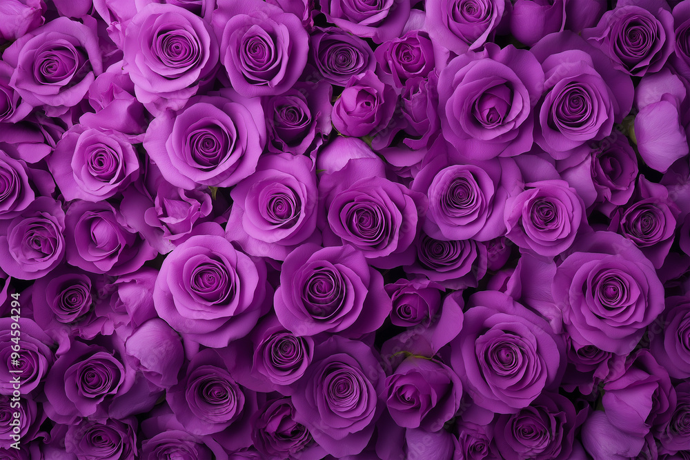 Fototapeta premium violet roses background