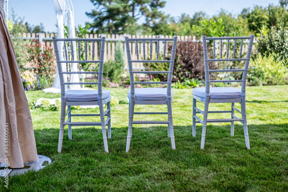 prepared white wedding chairs for parents prepared white wedding chairs for parents