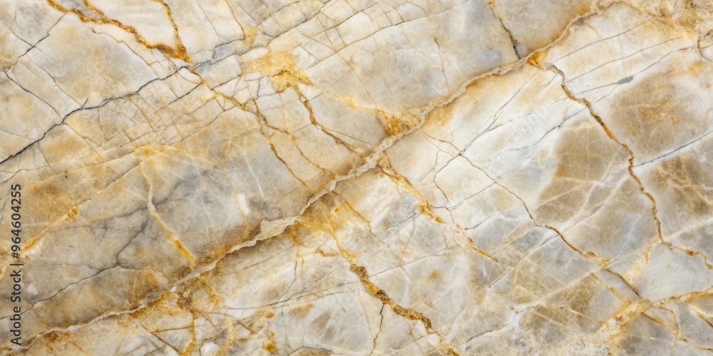 Fototapeta premium Weathered cracked marble stone texture background with rough, worn surface