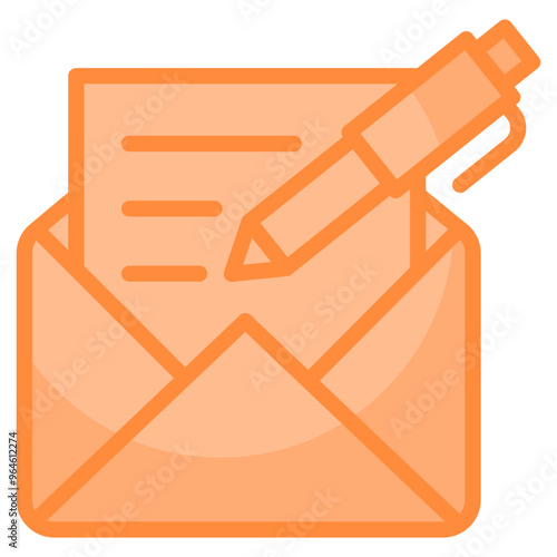Mail Icon Element For Design