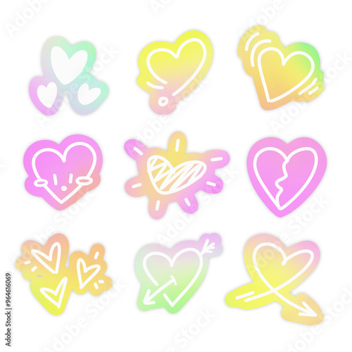 Heart icons