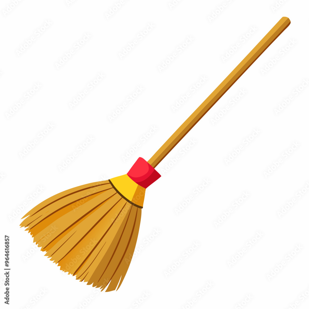 broom isolated on white broom isolated on white