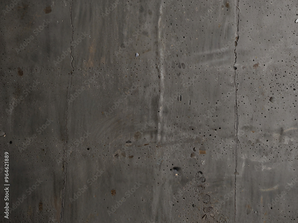 Obraz premium Dark concrete texture stone wall and blocks