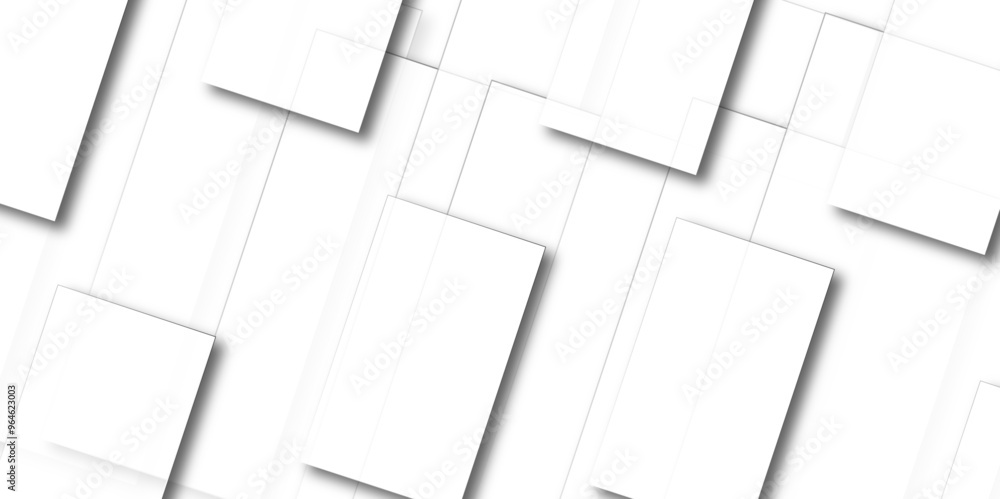 Abstract white and grey geometric overlapping square pattern, 3d square block's top view messy vector tiles and mosaic design background. Decorative web layout poster, banner. light white ,grey dg. Abstract white and grey geometric overlapping square pattern, 3d square block's top view messy vector tiles and mosaic design background. Decorative web layout poster, banner. light white ,grey dg.