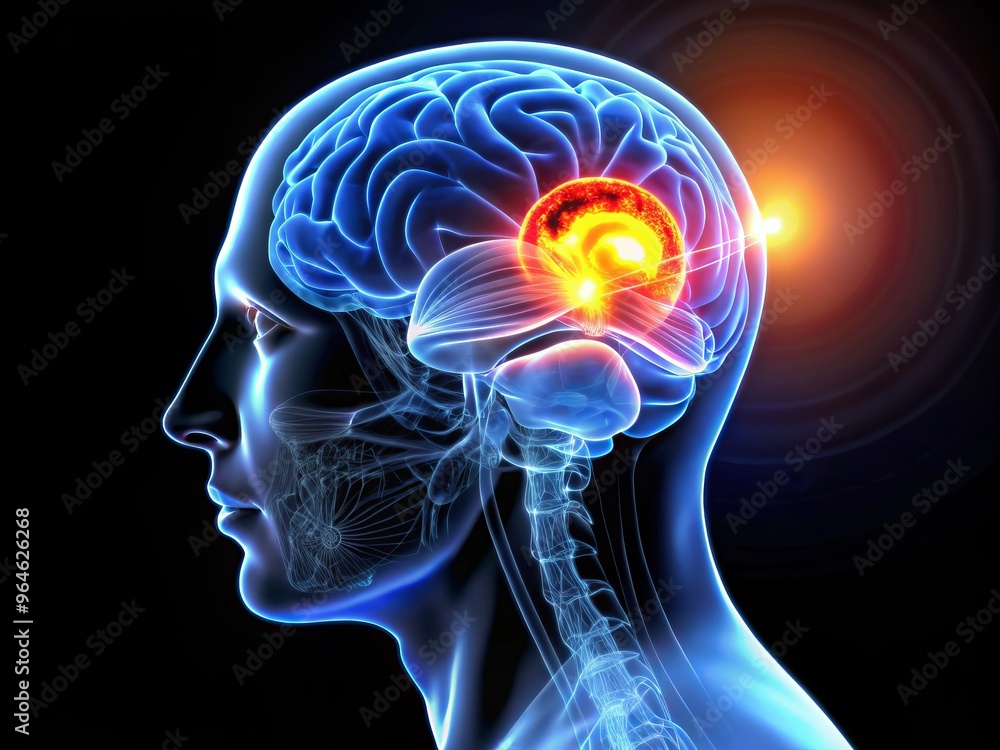 Obraz premium Cingulate Gyrus Pain Processing Details