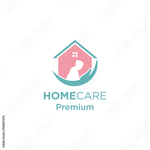 Elderly Care Home logo design
