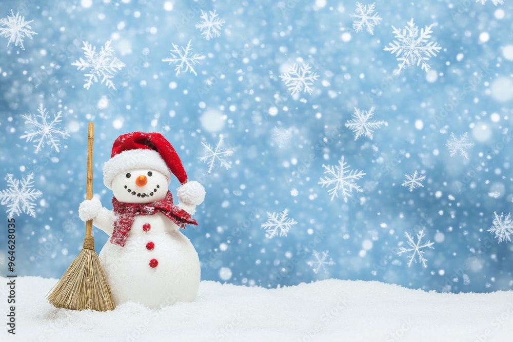 Cute Snowman For Christmas Card or Bag design Cute Snowman For Christmas Card or Bag design
