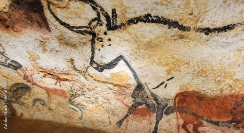 Aurochs / Grotte de Lascaux, Montignac - France