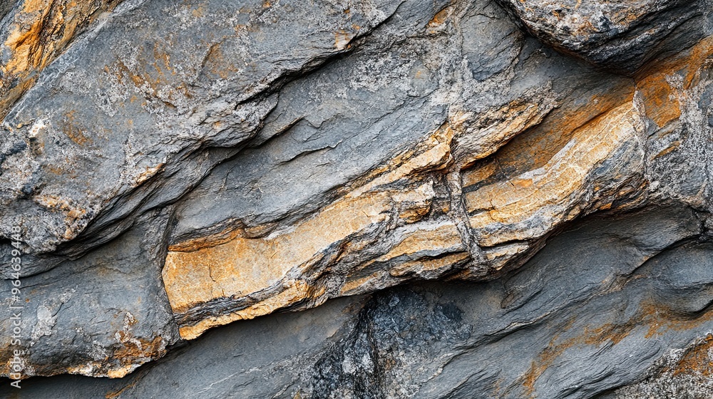 Natural Beauty: Close-up of Organic Patterns and Textures on Stone Surface Natural Beauty: Close-up of Organic Patterns and Textures on Stone Surface